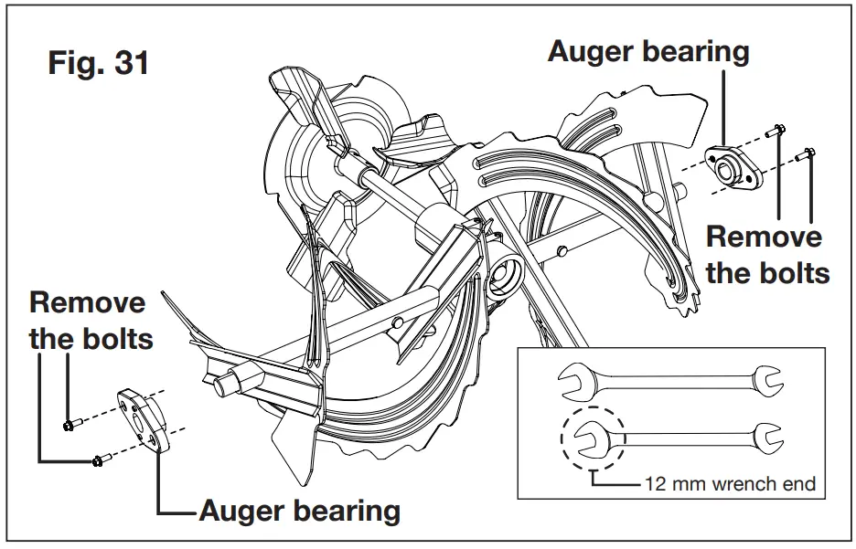 SNOWJOE 24V-X4-SB24-CT 96V MAX Cordless Snow Blower fig 32