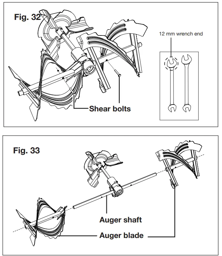 SNOWJOE 24V-X4-SB24-CT 96V MAX Cordless Snow Blower fig 33