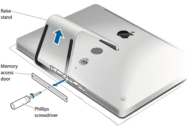 Removing the RAM access door