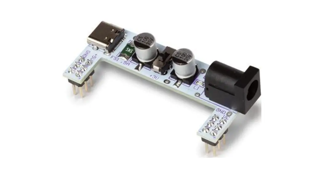 Whadda Wpm467 Breadboard 3.3v-5 V Power Supply Module User Manual