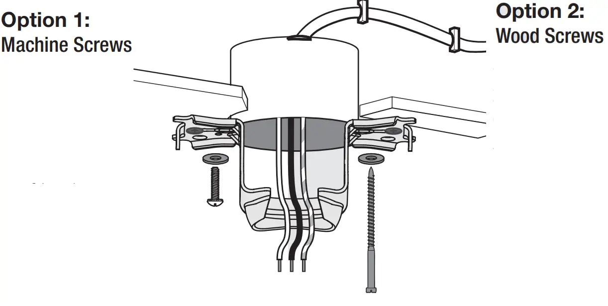 Installing the Ceiling Bracket
