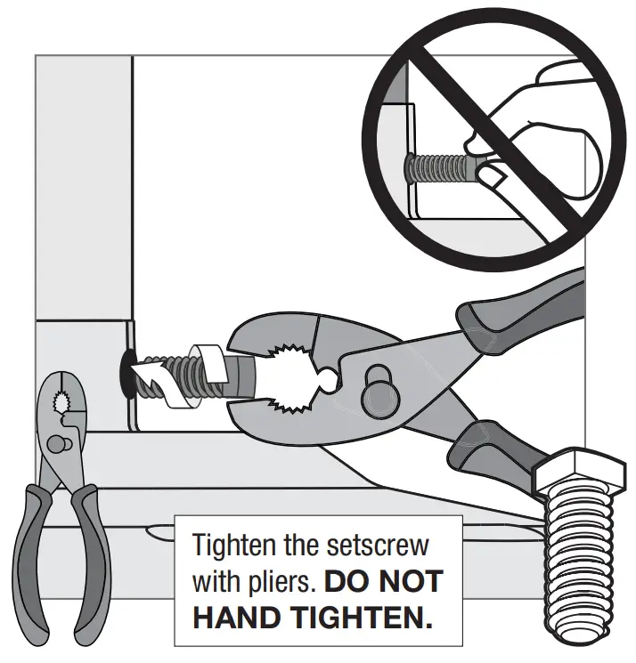 Installing the Downrod