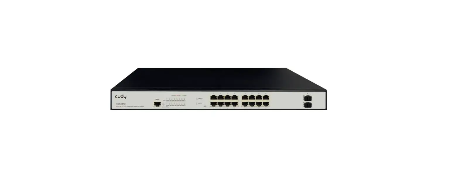 Cudy Gs2018ps2 16-port L2 Managed Gigabit Poe+ Switch Installation Guide
