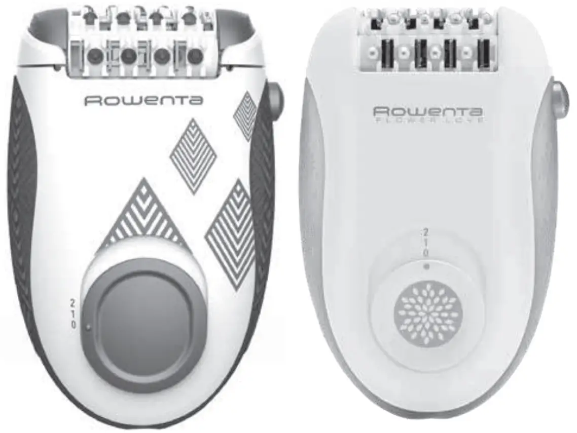 EP2900F1 Dry Ergonomic Epilators