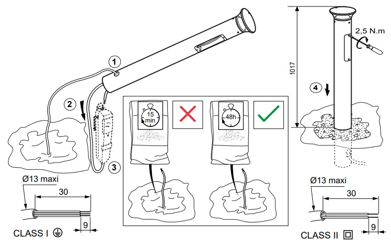 THORN TR B S 10L35 LED Bollard Slim - FIG 2