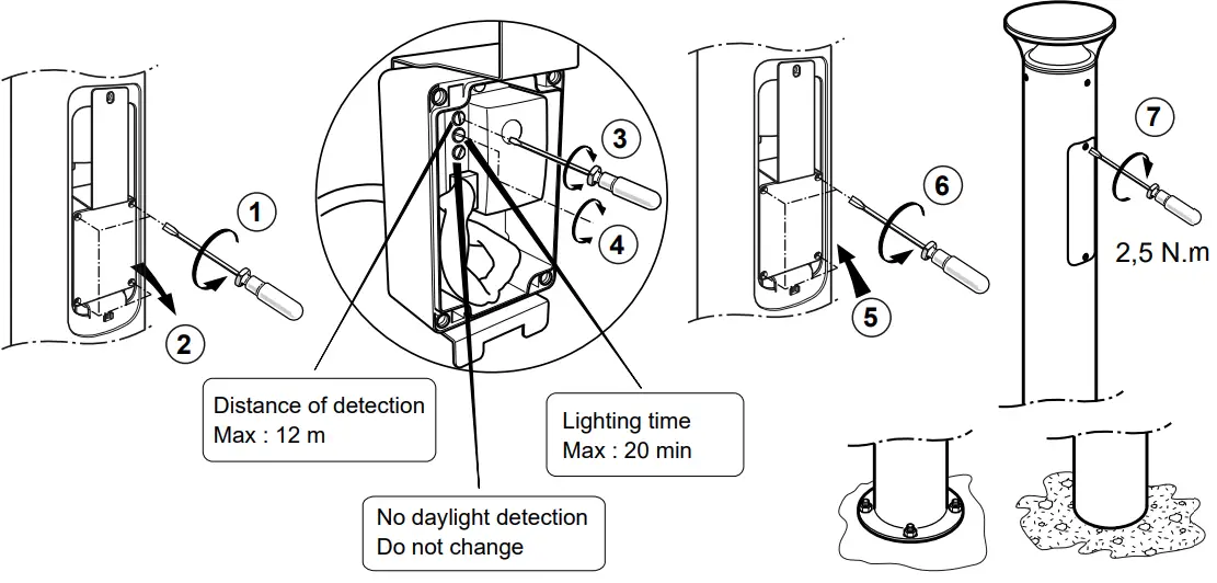 THORN TR B S 10L35 LED Bollard Slim - FIG 5