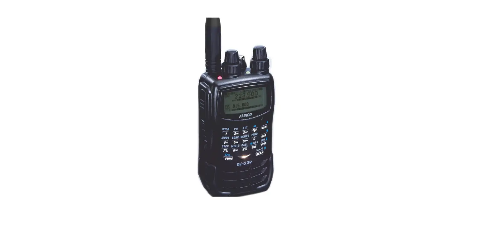 Alinco Dj-g29t Dual Band Fm Handheld Transceiver User Guide