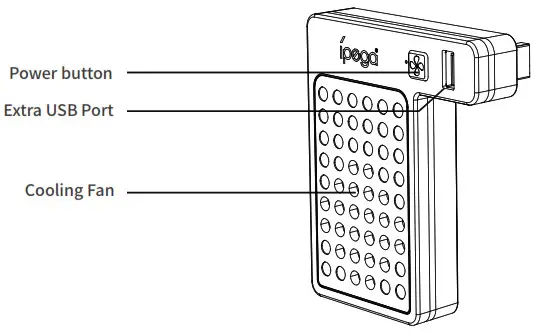 ipega PG-XBX012 XBX Cooling Fan - Illustrations