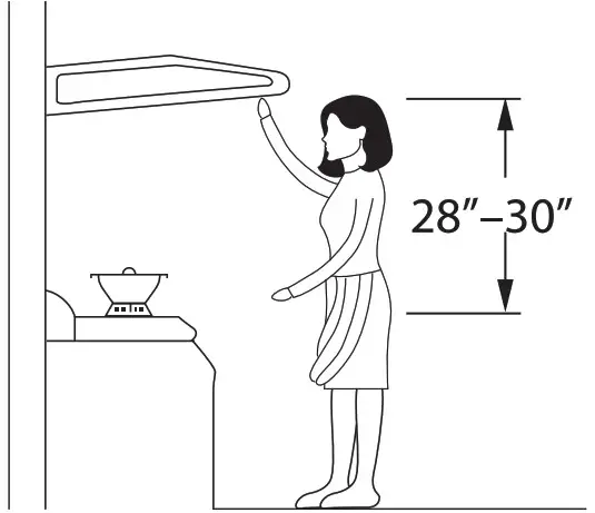 Morgan MCH NC276 DM Range Hood - PRE INSTALLATION