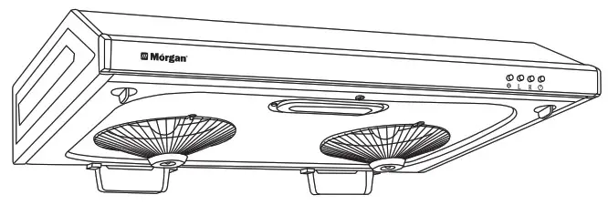 Morgan MCH NC276 DM Range Hood - cover
