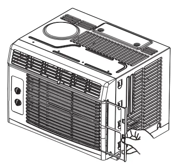 BLACK DECKER BD05MWT Mechanical Window Air Conditioner - CLEANING