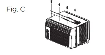 BLACK DECKER BD05MWT Mechanical Window Air Conditioner - SET UP2