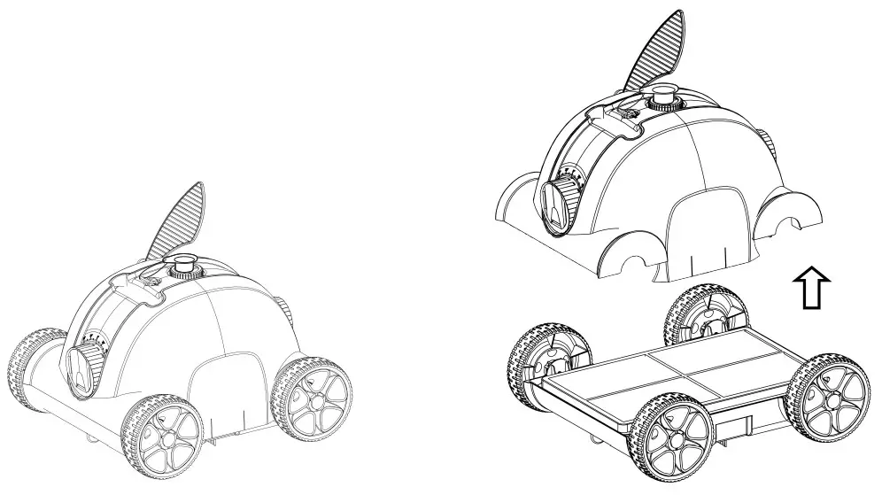 AIPER Seagull 1000 Robotic Pool Cleaner - fig 11