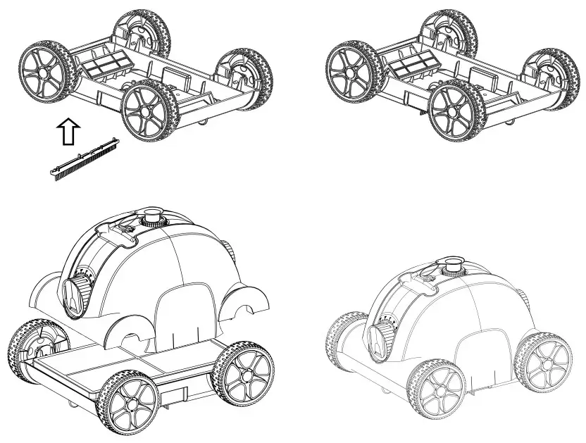 AIPER Seagull 1000 Robotic Pool Cleaner - fig 4