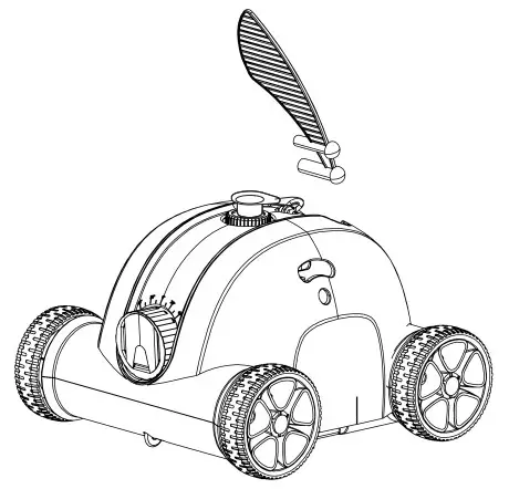 AIPER Seagull 1000 Robotic Pool Cleaner - fig 5