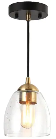 ZEVNI-A04700-Transitional-Seeded-Glass-Dome-Mini-Pendant-Light-product