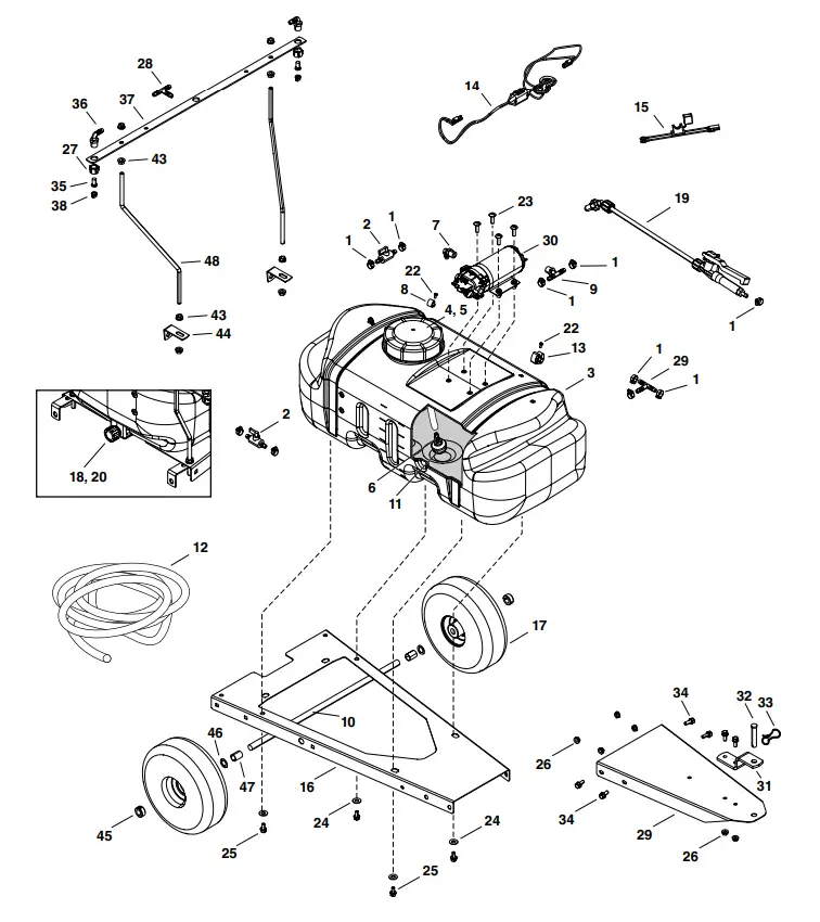 Agri-Fab 45-0587 15-25 Gallon Sprayer - Fig 5