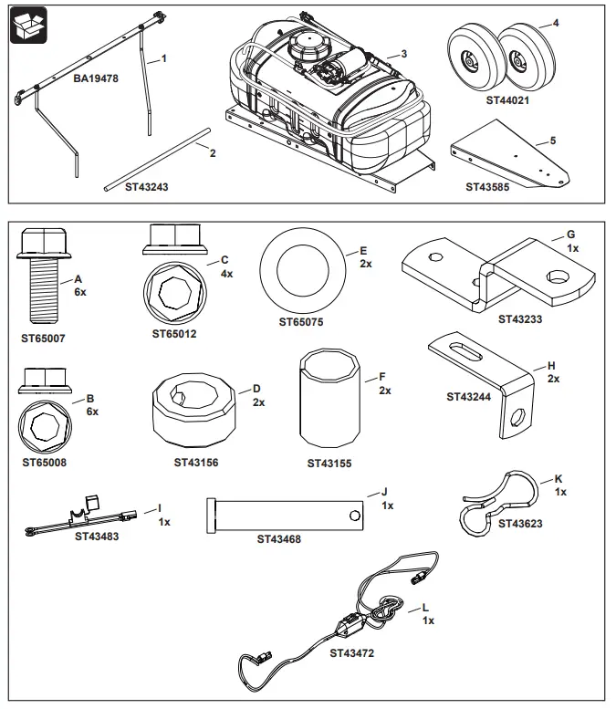 Agri-Fab 45-0587 15-25 Gallon Sprayer