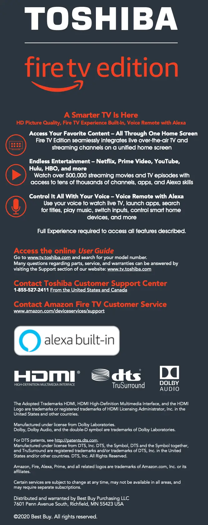 TOSHIBA FireTV Edition