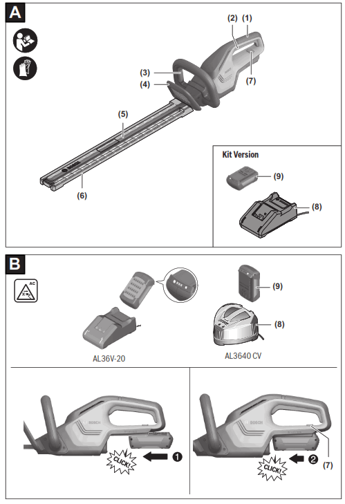 BOSCH 36V-65-28 Advanced Hedge Cut - fig