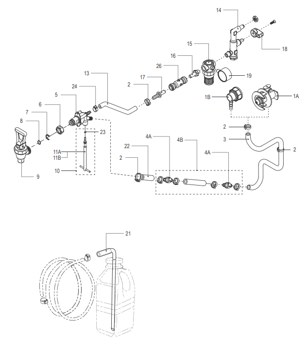 Curtis TCCI Liquid Concentrate Iced Tea Coffee Dispensers - fig 26