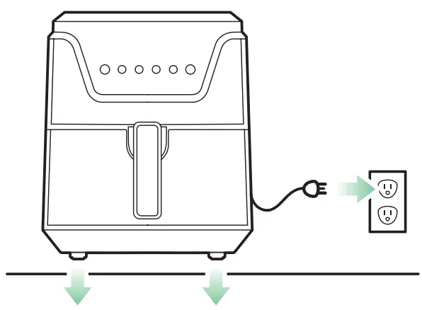 CHEFMAN Turbofry Touch Air Fryer RJ38-SQ-45T - figure 3