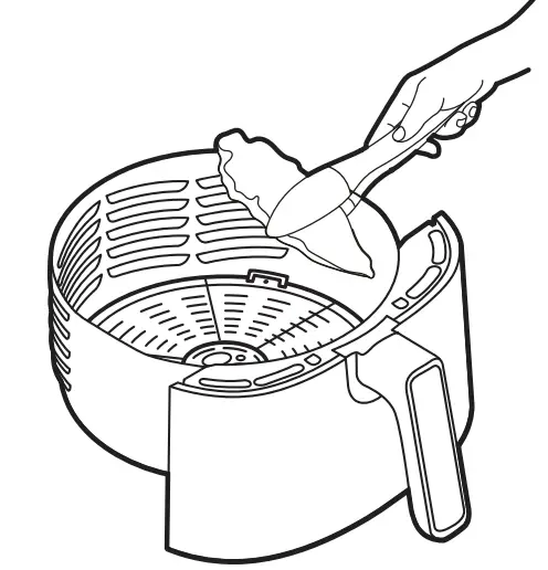 CHEFMAN Turbofry Touch Air Fryer RJ38-SQ-45T - figure 4