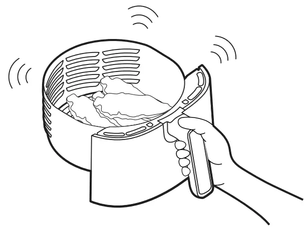 CHEFMAN Turbofry Touch Air Fryer RJ38-SQ-45T - figure 6