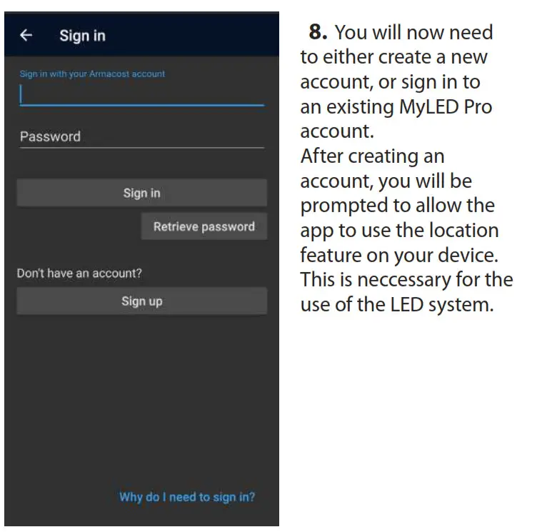 Urbana U30-U50-U70 Luxury Gas Fireplace - LED Light Setup