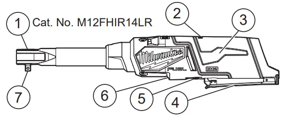 Milwaukee-M12FHIR38LR0-12V --8-Inch-FUEL-High-Speed-Extended-Reach-Ratchet-Bare-FIG-2
