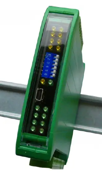 aspar RS485 MODBUS Module 6RO 6 Temperature Inputs