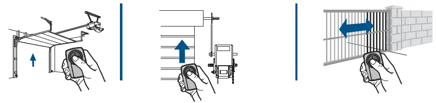 Chamberlain KLIK3U UNIVERSAL REMOTE CONTROL FIG-35