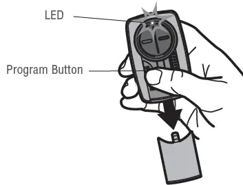 Chamberlain KLIK3U UNIVERSAL REMOTE CONTROL FIG-38