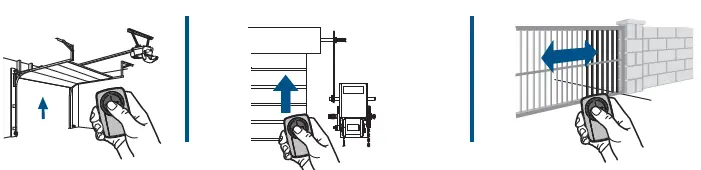 Chamberlain KLIK3U UNIVERSAL REMOTE CONTROL FIG-42