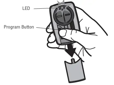 Chamberlain KLIK3U UNIVERSAL REMOTE CONTROL FIG-43