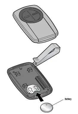 Chamberlain KLIK3U UNIVERSAL REMOTE CONTROL FIG-60