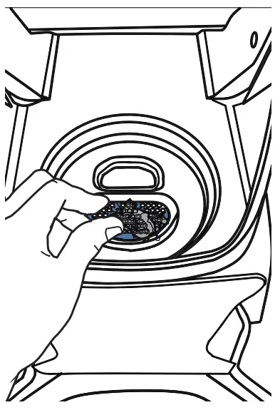 Emptying the Dirty Water Tank