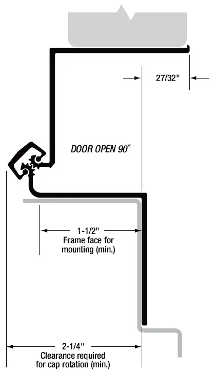 SELECT-HINGES-SL41HD-Heavy-Duty-Swing-Clear-Geared-Continous-Hinges-FIG-4
