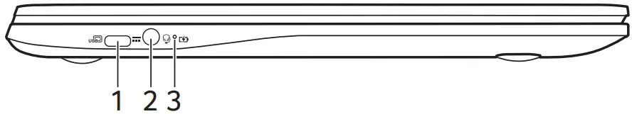 acer 314 14 Inch Chromebook - Left view
