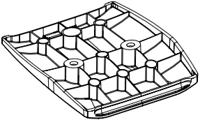 SANUS WSSE3A1 Height Adjustable Speaker Stand B8