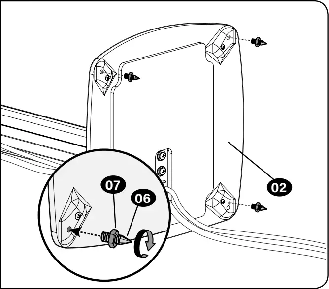 SANUS WSSE3A1 Height Adjustable Speaker Stand C4b