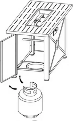 CGC 74470.00BLK-50K - Loading the gas tank 1