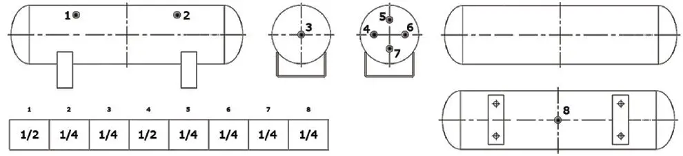 VIXEN-VXO8358CI-Triple-Trumpet-Train-Air-Horn-Chrome-Plated-fig-3