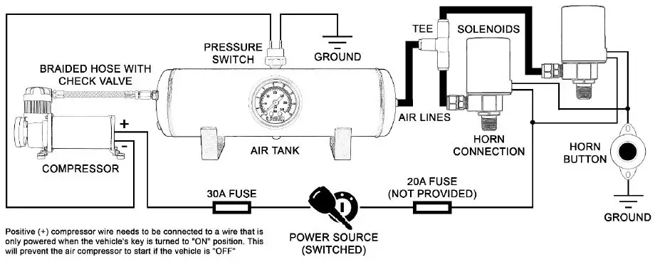 VIXEN-VXO8358CI-Triple-Trumpet-Train-Air-Horn-Chrome-Plated-fig-4