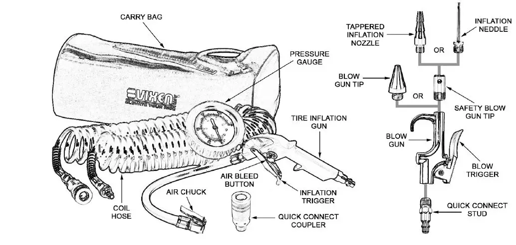 VIXEN-VXO8358CI-Triple-Trumpet-Train-Air-Horn-Chrome-Plated-fig-5