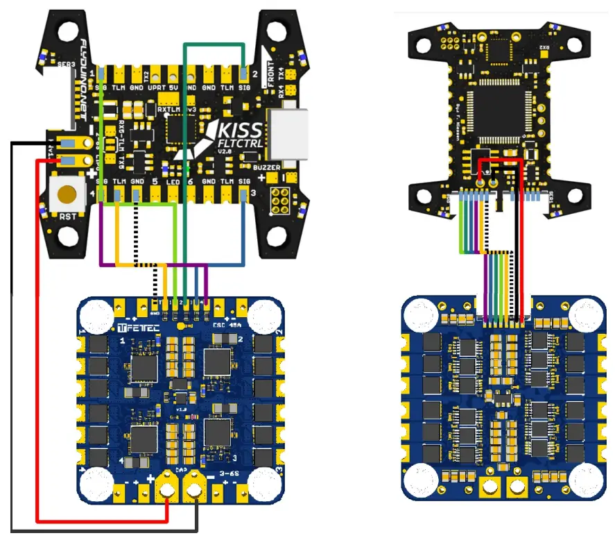 FETTEC 45A V1.2 3-6S 30x30 4in1 ESC - Fig 3