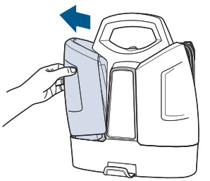 BISSELL 4720H Spotclean Proheat Professional - Filling the Clean Water Tank 1