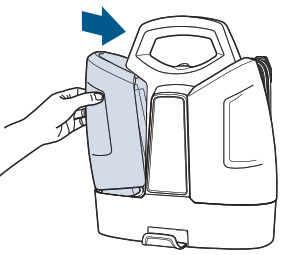 BISSELL 4720H Spotclean Proheat Professional - Filling the Clean Water Tank7
