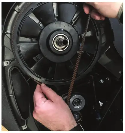 CycleOps H2 Hammer Belt Replacement - fige12