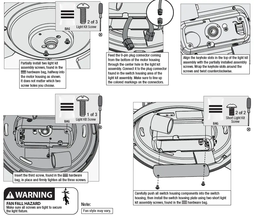 Assembling the LIght Kit